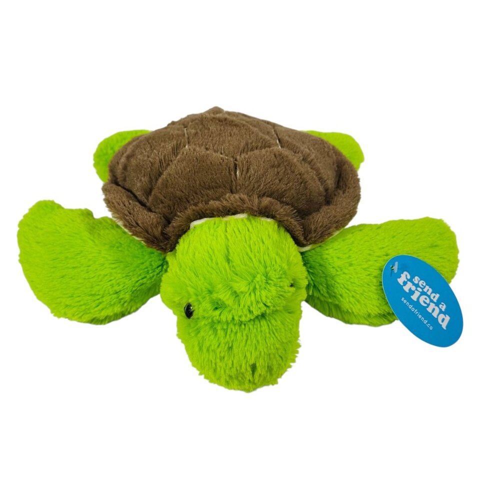 Send A Friend Tucker the Sea Turtle Plush Toy Soft Stuffed Animal 10” Ocean